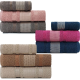 Jogo de Toalhas 3 Peças Banhão Gigante + Rosto 100% Algodão Marcotex Verona