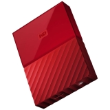 HD Externo Portátil WD My Passport USB 3.0 3TB Vermelho – WDBYFT0030BRD