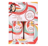 Inoar Kit Duo Shampoo e Condicionador Divine Curls Definição de Cachos 250ml, Inoar, Não, pacote de 2