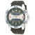 U.S. Polo Assn. Relógio masculino US9628 analógico com mostrador digital de quartzo verde, Verde