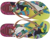 Chinelo Slim Tropical, Havaianas, Feminino