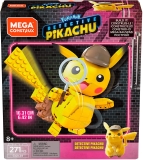 Pokémon Detetive Pikachú Construível, 271 peças, Mega Construx, Mattel