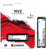 Ssd 1tb M.2 NVMe PCIe 3500mb/s Leit – 2100mb/s Grav NV2 SNV2S/1000G Kingston