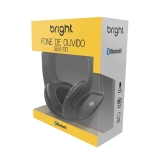 Fone de Ouvido Headphone Sem Fio Bluetooth Microfone Bright