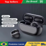 Som Earcuffs Fone de Ouvido Brinco Sem Fio Bluetooth Fones Earhooks Esporte Fones Com Caso de Carregamento