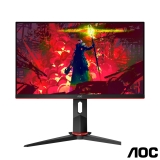 Monitor Gamer 144Hz 23,8″ AOC Hero Widescreen com 100 milhões:1 max de Contraste – 24G2/BK
