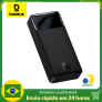Powerbank Baseus 20.000mah 15w Com Indicador De Carga LED Carregamento Rapido Bateria Polimero de Litio de Alta Densidade
