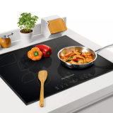 Cooktop 4 bocas de indução Brastemp Gourmand com timer touch – BDJ62AE – 220V