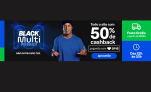 Todo site da Multi com 50% de cashback pagando com AME + 20% Extra com nosso link
