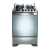 Fogão Brastemp 4 bocas cor Inox com dupla chama, trempes de ferro fundido e grill