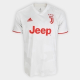 Camisa Juventus Away 19/20 s/nº Torcedor Adidas Masculina – Branco e Bege