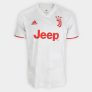 Camisa Juventus Away 19/20 s/nº Torcedor Adidas Masculina – Branco e Bege