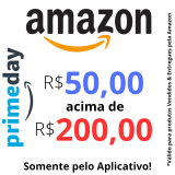 Cupom de R$ 50,00 em pedidos acima de R$ 200,00 no Amazon Prime Day