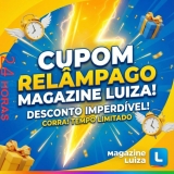 Cupom de 15% em compras de até R$ 500 no Magazine Luiza