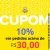 Cupom 10% de desconto em pedidos acima de R$ 30,00 no Mercado Livre