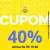 Cupom de 40% de desconto no Mercado Livre acima de R$ 19 com limite de R$ 60 de desconto