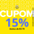 Cupom de 15% de desconto acima de R$ 79,00 no Mercado Livre limitado a R$ 60,00 de desconto