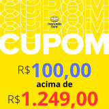 Cupom de R$ 100,00 em pedidos acima de R$ 1.249,00 no Mercado Livre