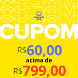 Cupom de desconto R$ 60 acima de R$ 799 no Mercado Livre