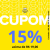Cupom de 15% de desconto no Mercado Livre acima de R$ 19,00 desconto máximo de R$ 300,00