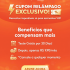 Cupom de 10% acima de R$ 800 com desconto máximo de R$ 150 na Amazon