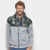 Jaqueta Moletom Kappa Authentic Alliata 2.0 18 Masculina – Cinza