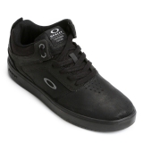 Tênis Couro Oakley Hebroz Mid Masculino – Preto