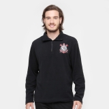 Blusão Corinthians Polar Fleece Masculino – Preto