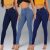 Kit 3 Calças Jeans Skinny Tradicional Trabalho Cintura Alta