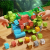 Blocos Magnéticos Minecraft 100 Peças + 4 Bonecos 100 Minecraft