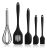 Jogo De Cozinha Kit5 Peças Utensílios De Cozinha Em Silicone