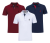 Kit 3 Camisas Gola Polo, Original Camisetas Blusas Qualidade