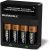 Carregador De Pilhas Recarregáveis Duracell Aa/aaa Com 4 Aa
