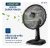 Ventilador de Mesa 30cm Super Power Mondial 60W VSP-30-B