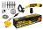 Roçadeira Aparador Grama A Bateria Recarregável 460w Profissional Com Acessórios Tcg12b The Black Tools