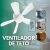Ventilador De Teto E27 Com Lâmpada Led Bivolt Vt02