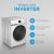 Lava E Seca 11kg Branca Slim Conectada Midea Branco