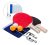 Kit Tênis De Mesa Vollo Vt710 Com 02 Raquetes E 03 Bolinhas