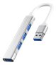 Hub Adaptador Usb 4 Entradas 3.0 2.0 Pen Drive Pc Notebook