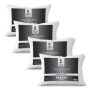 Kit C/4 Travesseiros – 50×70 – Percal 200 Fios Padrão hotel