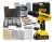 Parafusadeira E Furadeira Impacto Tb-21pz The Black Tools 2 Baterias 21v 3/8 Com Jogo De Brocas Bits E Buchas 300 Peças