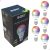 Kit 5 Lâmpadas Inteligente 10w Rgb Smart Bivolt