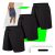 Kit 3 Bermuda Masculina Importada Seda Secagem Rápida