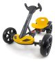 Mini Carro Elétrico Infantil Conect Kart Com Led Suporta Até 70kg Cor Amarelo Voltagem Do Carregador 110v/220v