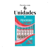 Pacote 6 Unidades Finotrato Cat Stix Atum Gato Snack Líquido