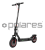POLARES Z20PRO Patinete Elétrico Premium 500w Pneu Aderente Velocidade Máxima 32km/h Motorizado Até 30km De Autonomia Polares Cor Preto