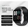 Relógio Smartwatch Qcy Watch Gtc S1 Bluetooth 5.0 Ipx8 Cor da pulseira Preto