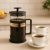 Cafeteira Prensa Francesa Cremeira 350 Ml Café Chá Em Vidro