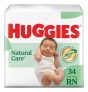 Huggies Fralda Descartável Premium Natural Care RN 34 Unidades