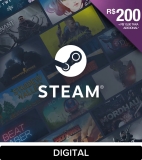 Gift card Steam R$200 (Digital)